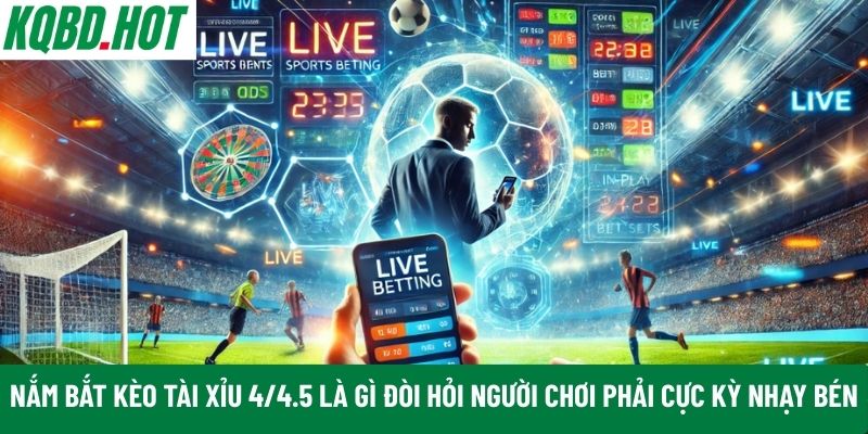 Nắm bắt kèo tài xỉu 4/4.5 là gì 